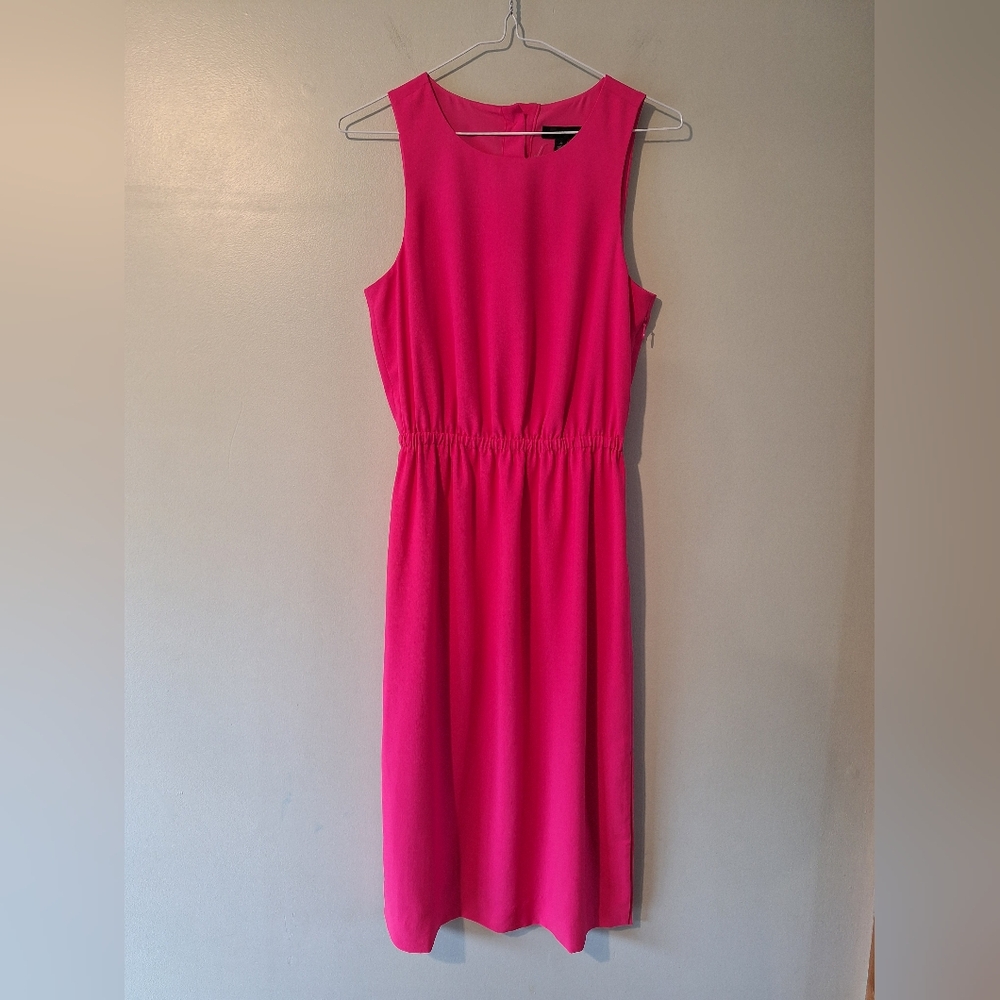J Crew Button Back Midi Dress - 0 - Picture 6 of 13